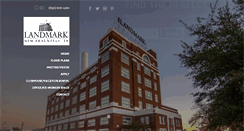 Desktop Screenshot of landmarklofts.com